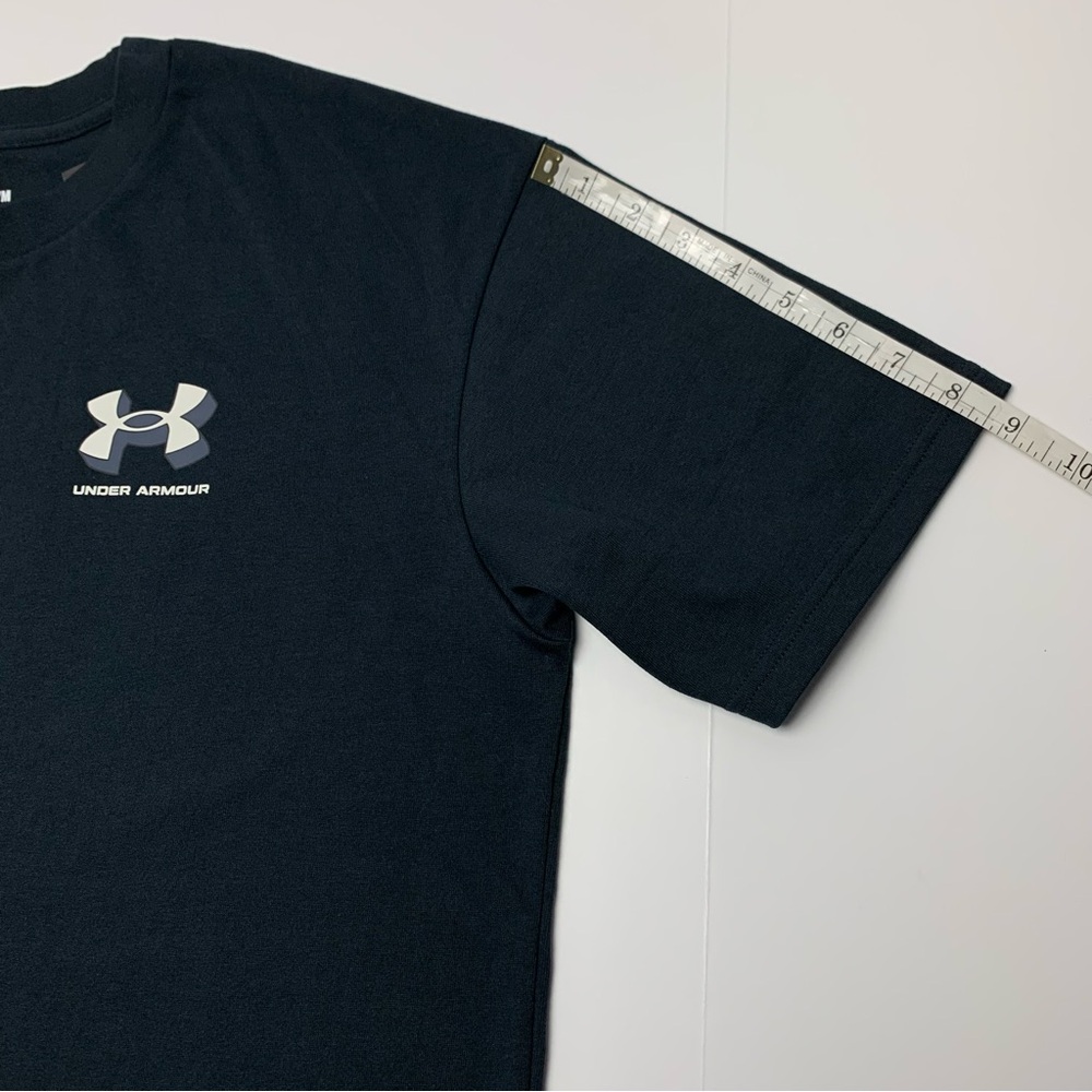 Under Armour Oversized T-Shirt Black Loose Fit Tee Mens Size Medium Brand New - Picture 7 of 8